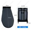 Wall Mounted Folding Ironing Board, Household Portable Stable Ironing Mat for Clothes Bed Hat - Space-Saving Storage Design