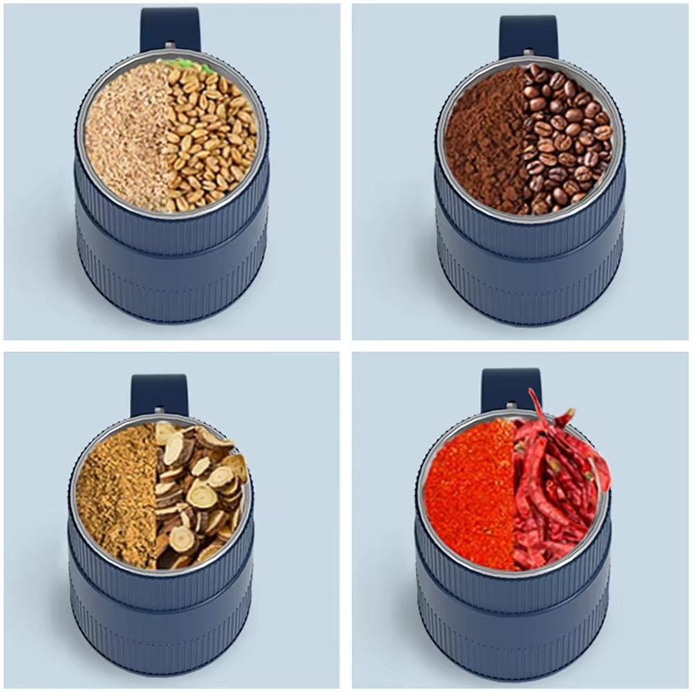 Многофункциональная домашняя зерновая мельница электрическая кофемолка бытовая мелкая машина для измельчения порошков ультратонкая мельница домашний инструмент
