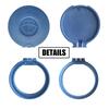 Windshield Washer Fluid Reservoir Tank Cap For Peugeot 307 308 Partner Expert Citroen C4 DS5 Jumpy Berlingo Replacement 643238 Hoses Windshield