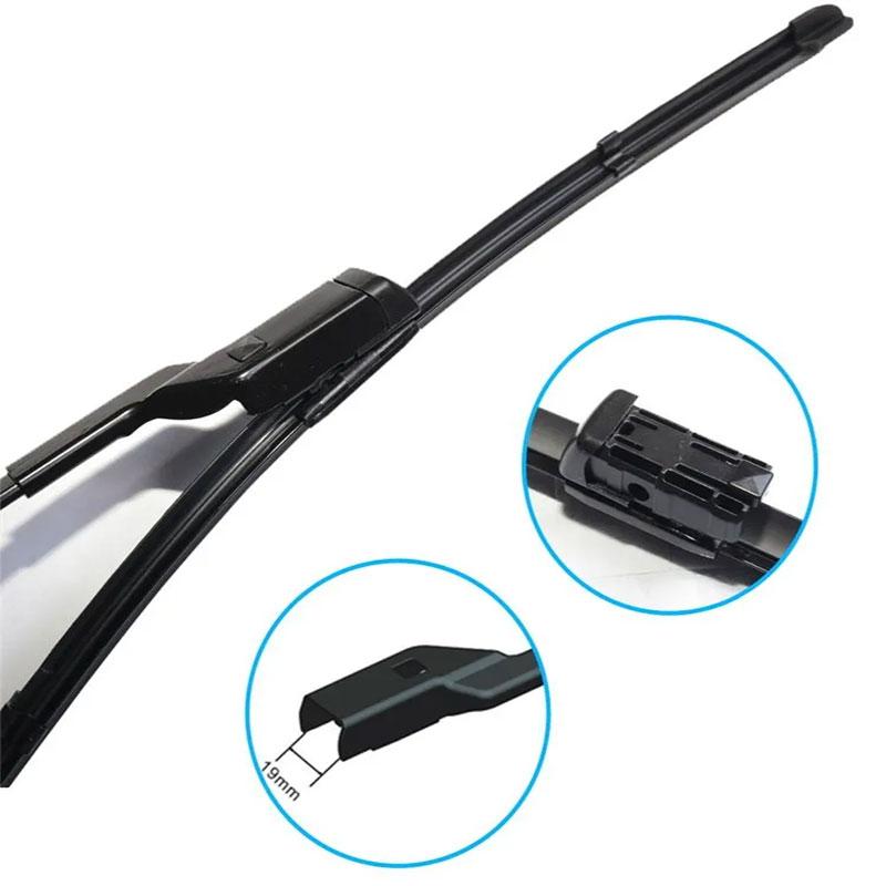 Push Button 19 Wiper Blades 600/400mm (24"+16") for Ford Kuga, Haval F7 & H2