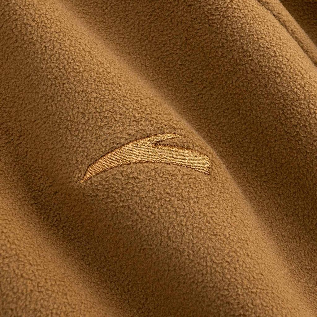 Anta Куртка из флиса Fire Shell со стойкой, модная, повседневная, теплая, с подкладкой для удержания температуры, унисекс, мандариново-коричневая 972616702-2