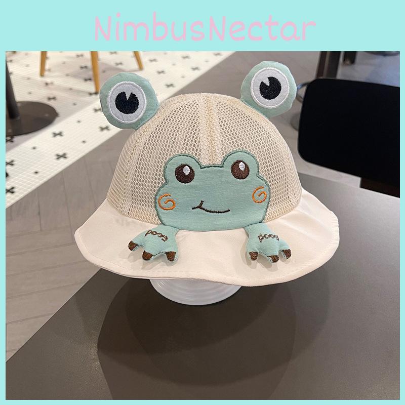 Очаровательная детская шапочка-бини с лягушкой для весны-лета для малышей и детей, кепка от солнца