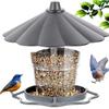 Wild Bird Feeder Foldable Panorama Gazebo Bird Feeder Portable Outdoor Hanging Bird Feeder