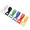 50Pcs Fastening Cable Ties Hook and Loop Nylon Rich Colors Cable Straps for House Office Man