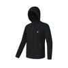 Fitness Knitted Hooded Comfortable Jacket Men Jackets A11M531501F-BK
