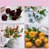 Artificial Paeonia Suffruticosa Flowers For Wedding Outdoor Decoration