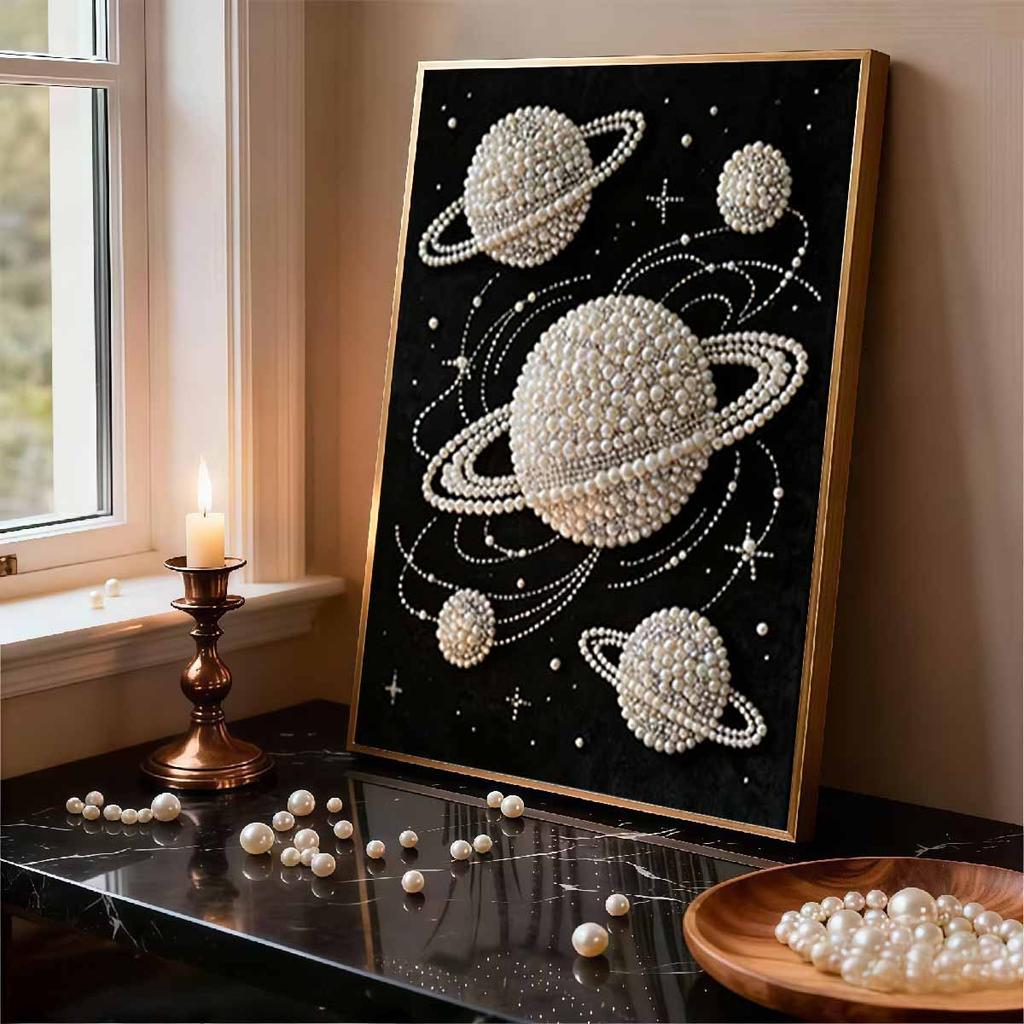 Pearl Planet DIY Наборы для Алмазной Живописи 15.7x19.6 дюймов Наборы Gem Art Алмазная Живопись Без Рамки для Взрослых Идея для Подарка Декор Стены Дома