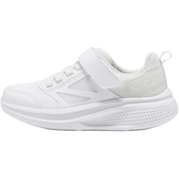 Skechers Детские кроссовки Go Run Elevate 2.0 Где мой скрытый тег местоположения Слой Воздухопроницаемая стелька Goga Mat™ Повседневная обувь Детские кроссовки 404050L-WHT
