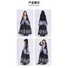 Halloween Cosplay Vampire Costume, Girl Character Dress-up Party Costume, Witch Dress