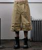 The Vinyl House Three-Quarter Dart Pants Beige