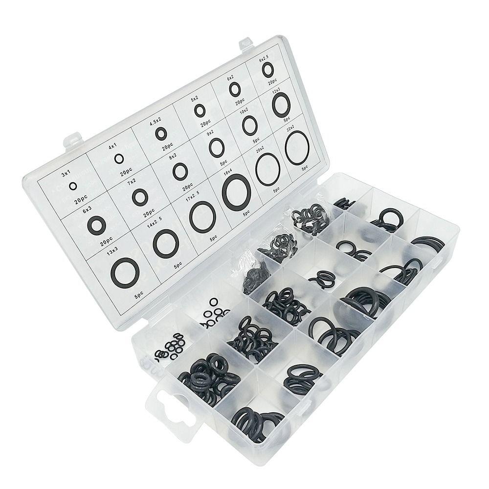 Набор ассорти Высокое давление С пластиковой коробкой Эластичная лента Уплотнительные кольца Уплотнительные прокладки Шайбы