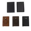 Card Holder Protector Leather Credit Slim Cash Case Portable Keychain Bag Gift Work Housekeeper Accessories
