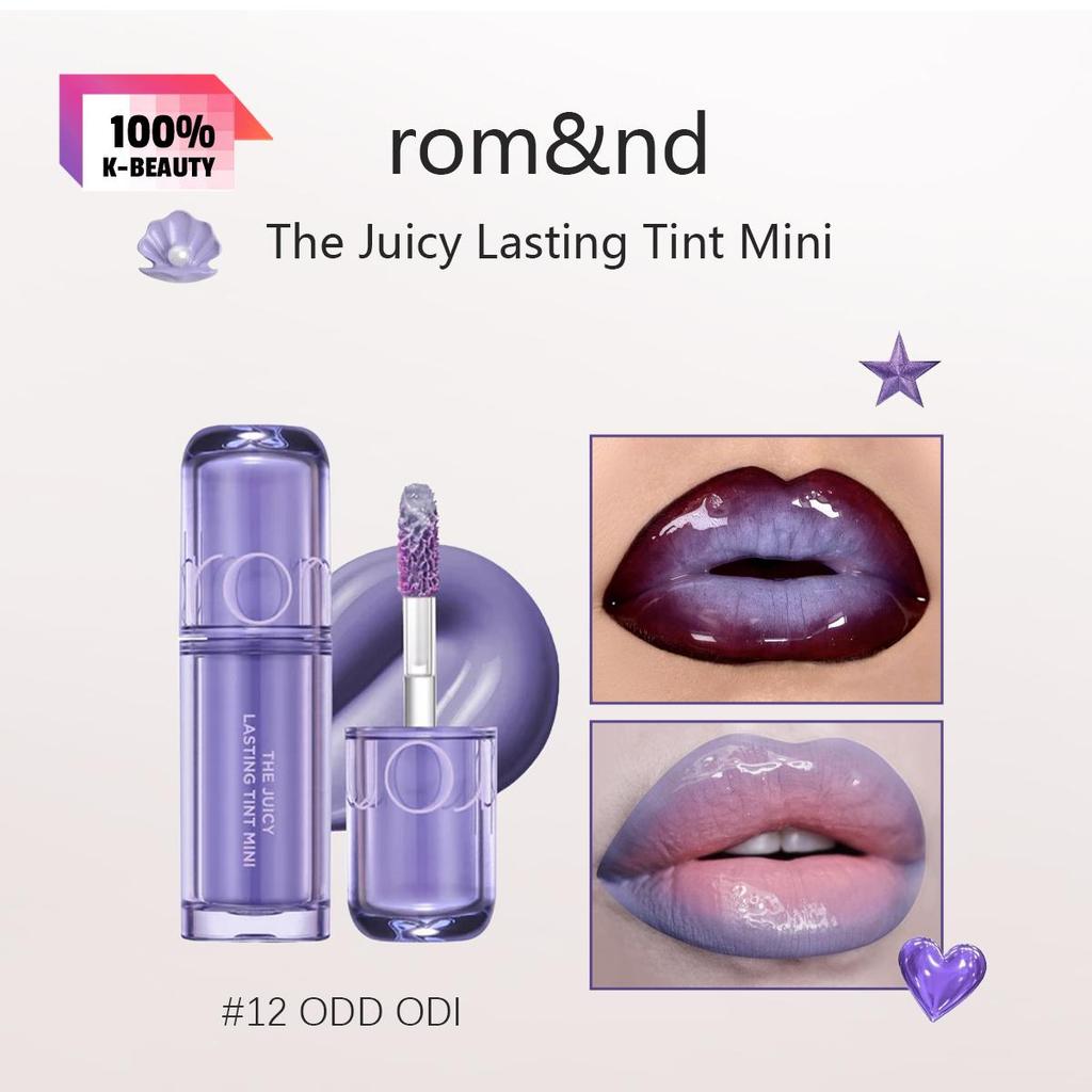 Rom&nd Мини-тинт для губ Juicy Lasting - 1 г/0,04 унции, Доступен в 13 оттенках