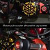 30шт мотоцикл скутер винт гайка болт крышки крышка декор мотоцикл орнамент