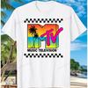 Азиатский размер Пляжный Остров Ретро Графический 100% Хлопок Футболка MTV Закат Пальма Принт Топ Унисекс Футболки