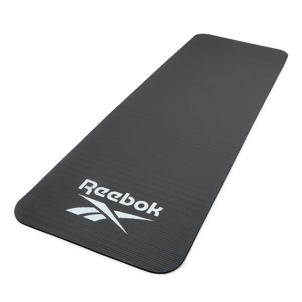 Reebok Тренировочный коврик TKS91RB059, 7 мм, Черный,