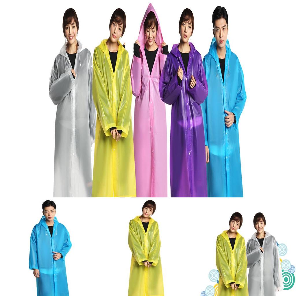 Premium Quality Adult Raincoat Thickened Poncho Conjoined Non Disposable Raincoat For Unisex Wear
