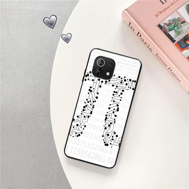 Для Xiaomi 11 Lite 5G физика наука математика формула чехол для телефона Mi 11 Ultra 11i 11x 11T 10 10T Note 10 Pro 9 SE