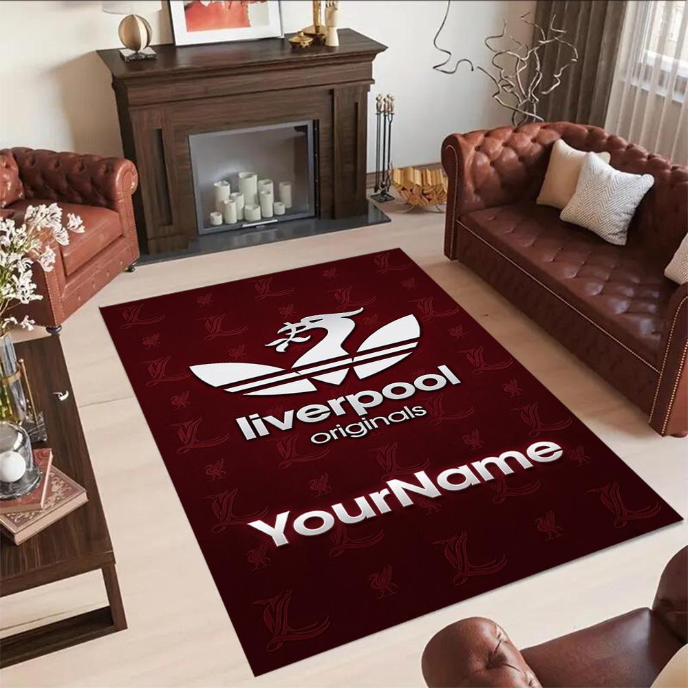 Liverpool Customized Name Floor Mat Perfect for Entryway Decorate room Outdoor Foyer Antislip Carpet Office home decor