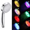 New Romantic Automatic Magic 7 Color 5 LED Lights Handing Rainfall Shower Head Single Round Head LD8008A