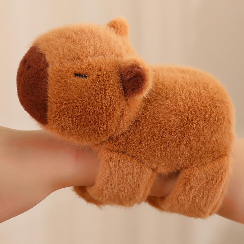 Children's Capybara Slap Bracelet Plush Doll