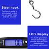 Портативные электронные весы с крючком/ремешком 110 фунтов/50 кг ЖК-дисплей на батарейках ручные подвесные рыболовная сумка дорожный чемодан багаж цифровые весы