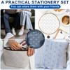 108Pcs Sashiko Embroidery Pattern Set Stabilizers Water Soluble Embroidery Transfer Stencils Stabilizers Embroidery Paper Stick