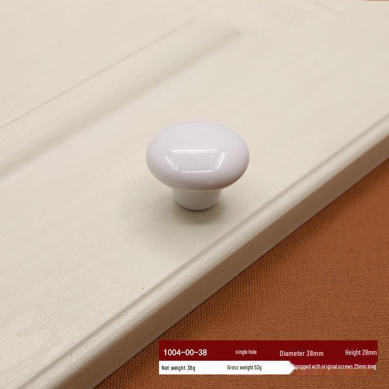 Керамическая ручка из европейского цинкового сплава: Современный черно-белый шкаф и ручка для гардероба