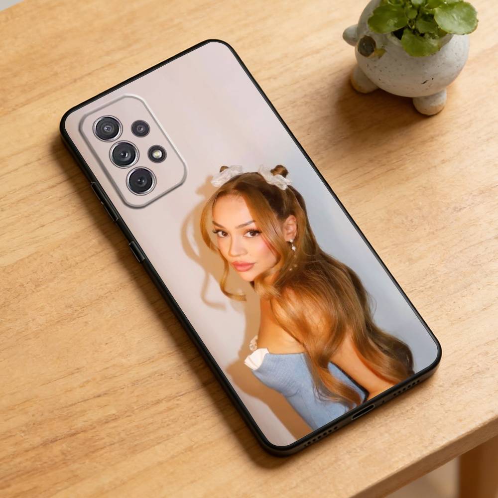 A-Ayliva She Knows   Phone Case For Samsung Galaxy A73,21,22,32,71,53,52,51,80,5G Soft Black Cover