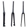 Full Carbon Fiber Bike Road Fork Bicycle Parts Hard Fork 700C Disc Brake Tapered / Straight Super light 400g +/_ 20g