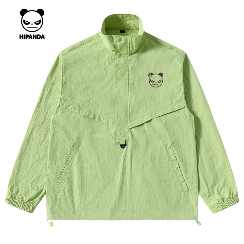 Hello Hipanda, Panda Trendy Couple Stand up Collar Functional Wind Sunscreen Clothes