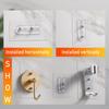 No Punching Double Hole Screw Sticker Wall Picture Hanger Camera Nail Free Stickers