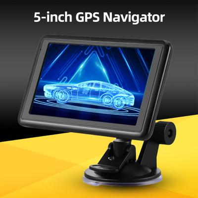 5-дюймовый GPS-навигатор с сенсорным экраном, интеллектуальная голосовая трансляция высокого разрешения, флэш-память 8 ГБ, многоязычная точная