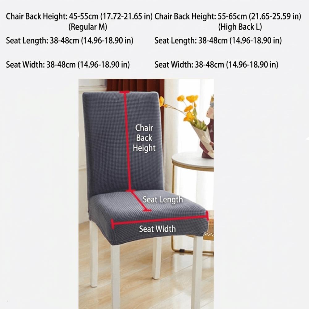 Thickened Seat Cover High Elastic Stool Cover Chair Accessories Dining Chair Cover Wedding Banquet