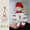 Autumn/Winter Cute Infant & Toddler Knitted Jumpsuit and Sweater for Outdoor Crawling