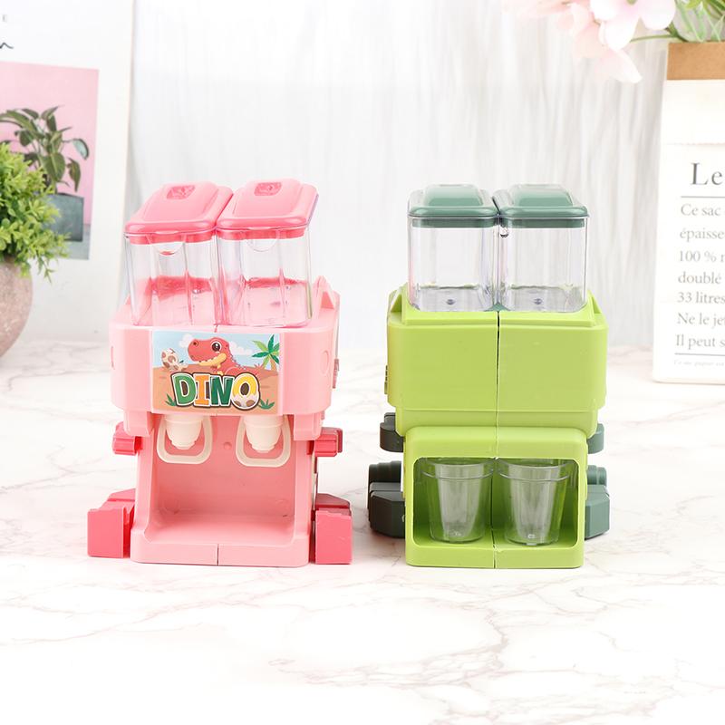 Мультяшный динозавр, игрушечный диспенсер для воды, милый фонтанчик для питья сока и молока, имитация кухонной игрушки, машина для питья для детей