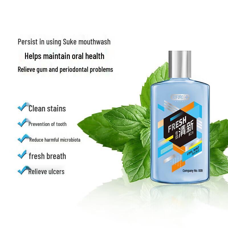 Shuke Fresh Mint Mouthwash