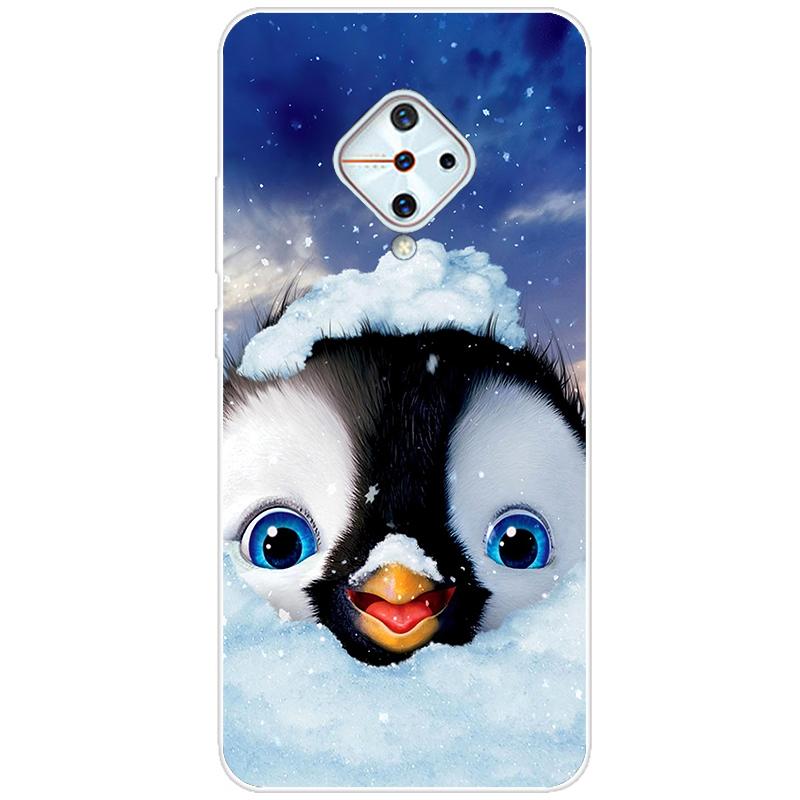 Чехол для Vivo V17 Чехол для Vivo 1920 TPU Чехол Силиконовый Мягкий TPU Мультяшный Чехол для телефона Vivo v17 Россия Vivo S1 Pro Funda V1945A