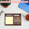 Teacher Assistant Appreciation Gifts, Thank You Gift for Teacher Aide, School Office Coworkers Staff Appreciation Gifts, Sticky Note Holder Wooden