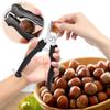 Ножницы для каштанов из нержавеющей стали Эргономичный нож для чистки каштанов Инструмент для снятия кожуры с каштанов Кухонные принадлежности