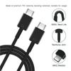 Кабель USB C для сверхбыстрой зарядки PD 5A 45 Вт для Samsung S21 FE S22 S23 S24 Plus Note 20 Ultra A34 A53 A54 A55 Кабель Type C на Type C