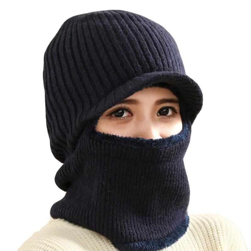 New sloppy hat, winter duck tongue knitted hat, wool hat, ear protection hat, exposed hat, peaked cap.