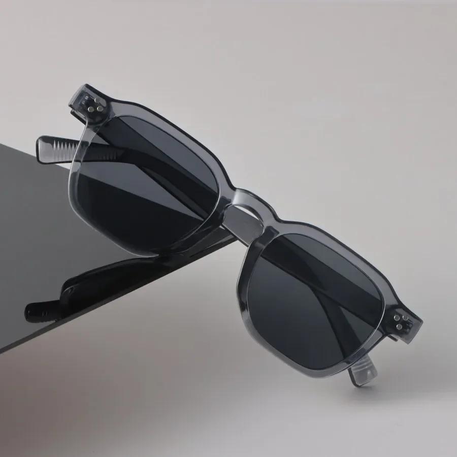 Vintage Rectangle Sunglasses Women Men Casual Fashion Glasses Luxurious Brand Designer Female