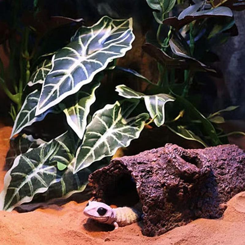 Life Like Basking Platform For Reptiles Tanks Decoration Nonslip Easy Maintenance Design Climbing Toy for Terrariums