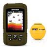 LUCKYLAKER Waterproof Wireless Fish Finder Portable Kayak Fish Finder Sea Boat SUP Embankment Boat Bass Fishing Smelt Fishing Small Fishing