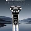 303 Smart Floating Three-Head Electric Shaver with Magnetic Display, USB Charging, Full Body Washable