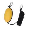Kayak Drift Sock Anchor Fishing Boat Anchor Float Yellow Marine Kayak Drift Anchorwith Reinforced Webbing