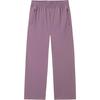 Sports Lifestyle Series Solid Color Mid Waist Breathable Versatile Casual Pants Women Bottoms Fog-Plum-Purple 162517522U-4