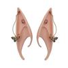 1pair Latex Elf Ears with Earring Ear Cuff Jewelry Fairy False Ears  Unisex