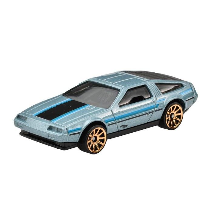 Hot Wheels Basic Car DMC DeLorean HNJ93 Silver 1/64